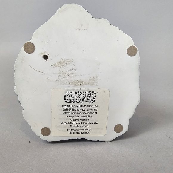 Vintage Starbucks Coffee - Casper The Friendly Ghost Halloween Snowglobe - Picture 5 of 6